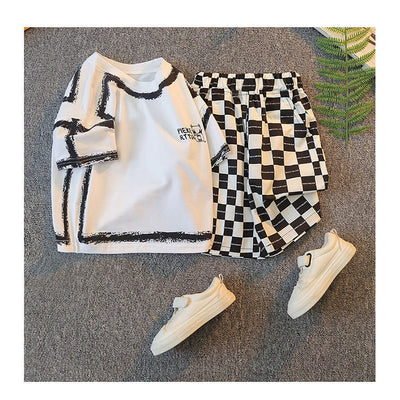Conjunto Infantil de Verano: Playera y Shorts Ligeros de Moda - Image 7