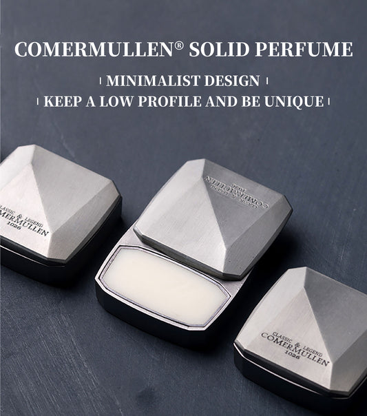 Perfume Sólido para Hombre con Diseño Giratorio 360°