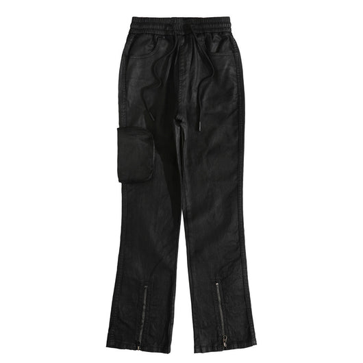 Pantalones Casuales con Cintura Elástica y Cortes Laterales - Estilo Street Trend - Image 6