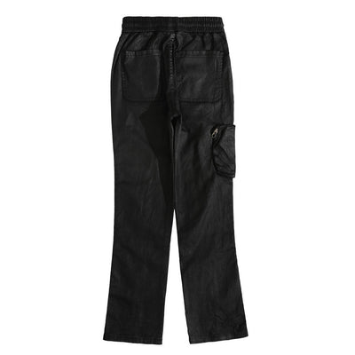 Pantalones Casuales con Cintura Elástica y Cortes Laterales - Estilo Street Trend - Image 7