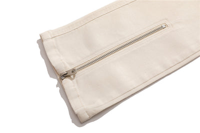 Pantalones Casuales con Cintura Elástica y Cortes Laterales - Estilo Street Trend - Image 14