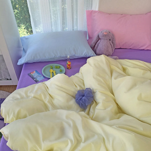 Set de 4 Piezas Intercambiables Crema Viento Amarillo Corazón Niña - Image 17