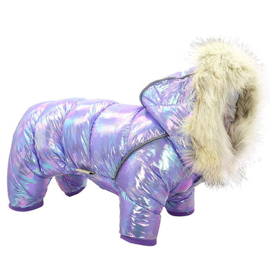 Suéter para Perro con Gorro Colorido y Botones - Image 14