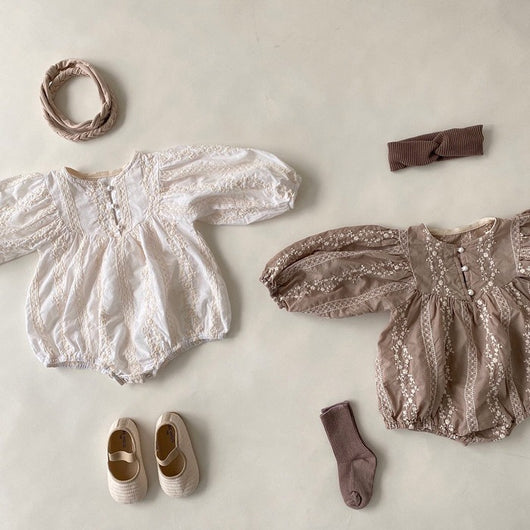 Body Bordado de Estilo Internacional para Bebés y Niños Pequeños - Image 7