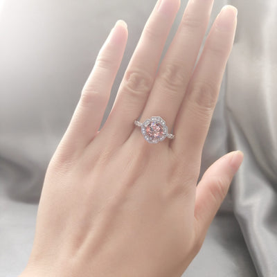 Anillo de Morganita Lujo en Plata Esterlina para San Valentín - Image 13