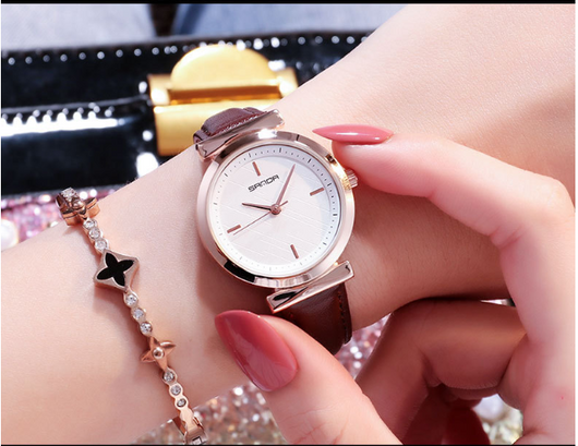 Reloj para Niña Estilo Retro Coreano con Escala de Tendencias, Resistente al Agua y Movimiento de Cuarzo - Image 15