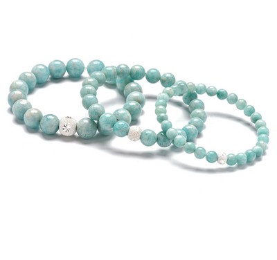 Pulsera de Anillo Única en Piedra Tianhe Natural - Image 3