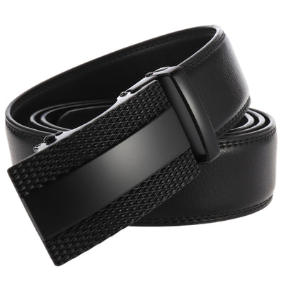 Cinturón de Cuero para Hombre con Hebilla Automática Ajustable - Image 12