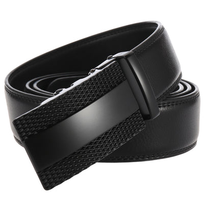 Cinturón de Cuero para Hombre con Hebilla Automática Ajustable - Image 17