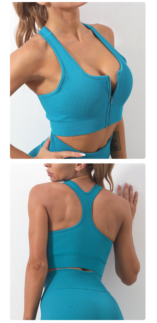 Conjunto Deportivo Mujer: Top y Shorts Costilla Ajustado - Image 18