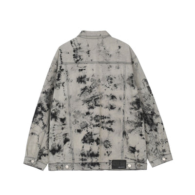 Chaqueta Denim Tie Dye Retro Original para Mujer - Image 7