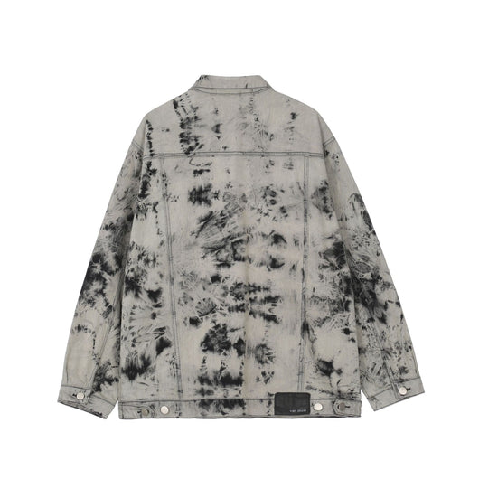 Chaqueta Denim Tie Dye Retro Original para Mujer - Image 7