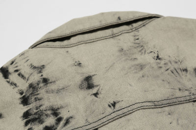 Chaqueta Denim Tie Dye Retro Original para Mujer - Image 10