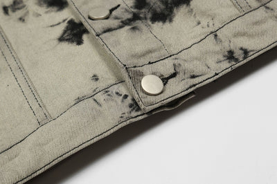 Chaqueta Denim Tie Dye Retro Original para Mujer - Image 11