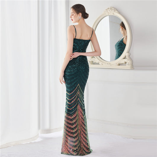 Vestido de Fiesta Largo Elegante Ajustado para Eventos Especiales - Image 11