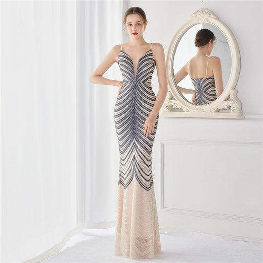 Vestido de Fiesta Largo Elegante Ajustado para Eventos Especiales - Image 17