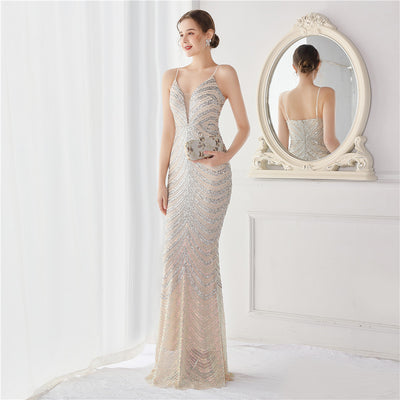 Vestido de Fiesta Largo Elegante Ajustado para Eventos Especiales - Image 38