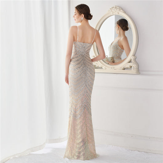 Vestido de Fiesta Largo Elegante Ajustado para Eventos Especiales - Image 40