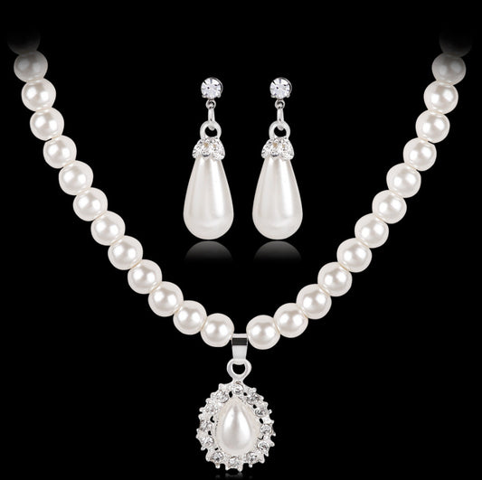 Conjunto de Collar de Perlas Elegante - Image 2