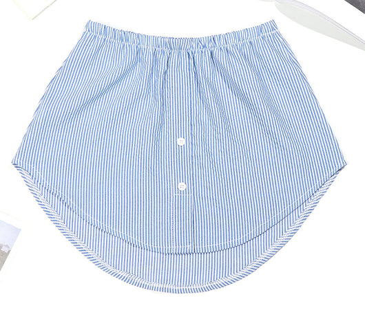 Falda Irregular a Rayas Europeo-Americana de Última Moda - Image 6