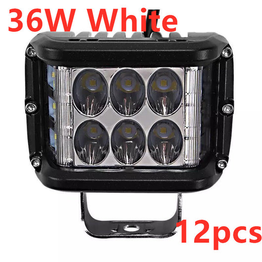 Faro Auxiliar LED 36W para Moto con Función Estrobo - Image 13