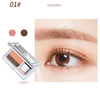 Paleta de Sombras Bicolor con Brillo Waterproof LAIKOU - Image 3