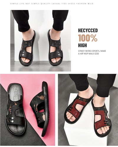 Sandalias de Playa Cómodas para Hombre - Chanclas Antideslizantes Versátiles - Image 10