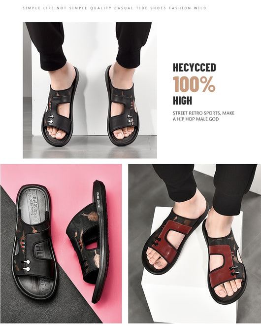 Sandalias de Playa Cómodas para Hombre - Chanclas Antideslizantes Versátiles - Image 10