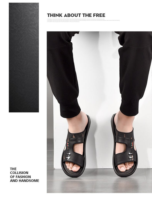 Sandalias de Playa Cómodas para Hombre - Chanclas Antideslizantes Versátiles - Image 24