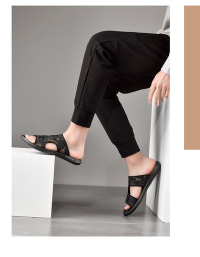 Sandalias de Playa Cómodas para Hombre - Chanclas Antideslizantes Versátiles - Image 25