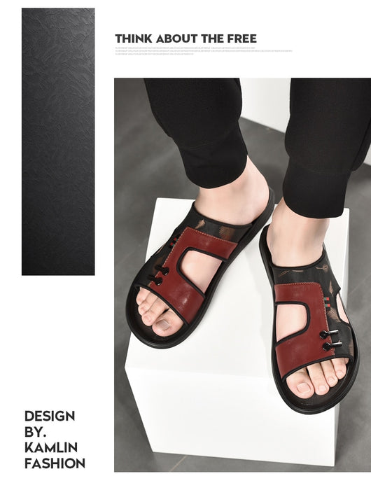 Sandalias de Playa Cómodas para Hombre - Chanclas Antideslizantes Versátiles - Image 29