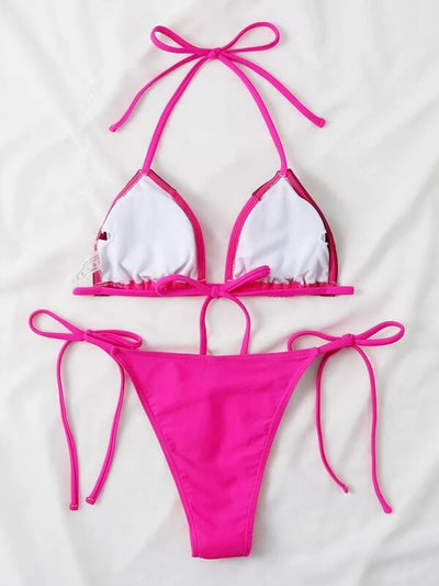 Bikini Triángulo con Bolsa Integrada para Mujer - Image 25