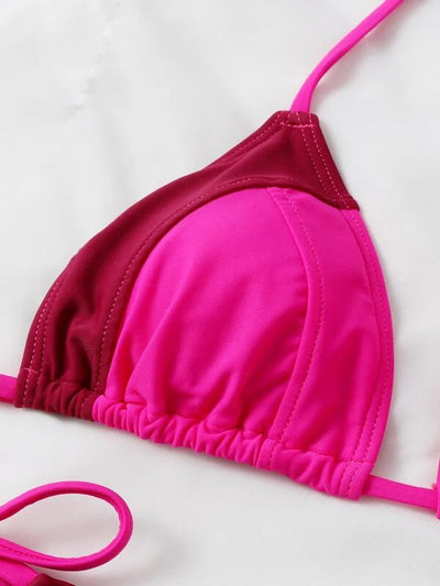 Bikini Triángulo con Bolsa Integrada para Mujer - Image 26
