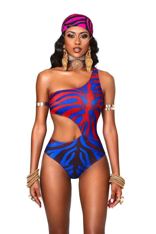 Traje de Baño Entero Estampado Serpiente con Efecto Reductor - Image 10