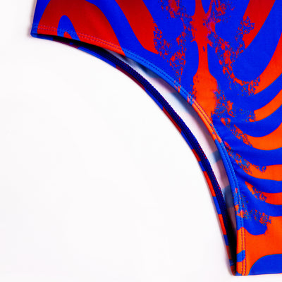 Traje de Baño Entero Estampado Serpiente con Efecto Reductor - Image 18