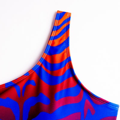 Traje de Baño Entero Estampado Serpiente con Efecto Reductor - Image 19