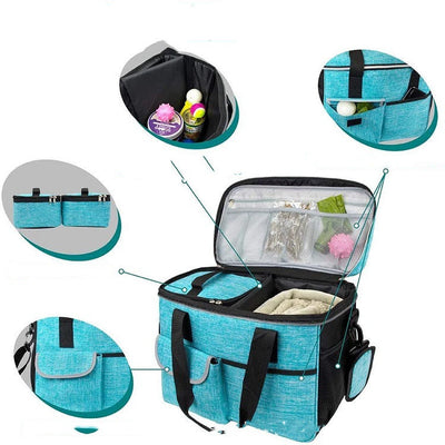 Bolsa Térmica Portátil para Mascotas con Recipiente Plegable - Image 5