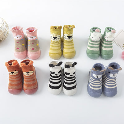 Calcetines Zapato Antideslizante de Tubo Medio para Bebés y Niños Pequeños - Image 10