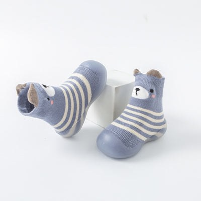 Calcetines Zapato Antideslizante de Tubo Medio para Bebés y Niños Pequeños - Image 17