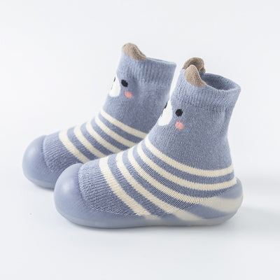 Calcetines Zapato Antideslizante de Tubo Medio para Bebés y Niños Pequeños - Image 21
