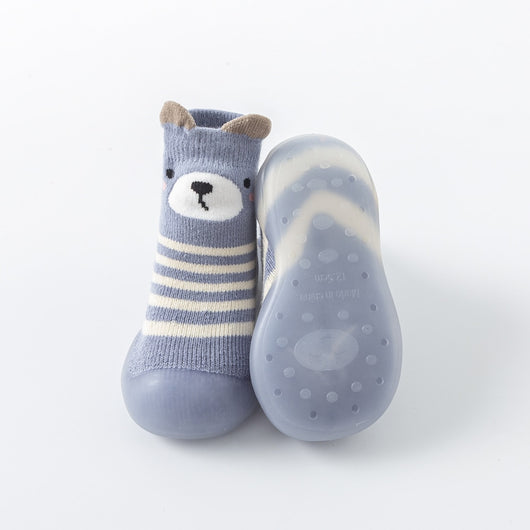 Calcetines Zapato Antideslizante de Tubo Medio para Bebés y Niños Pequeños - Image 22
