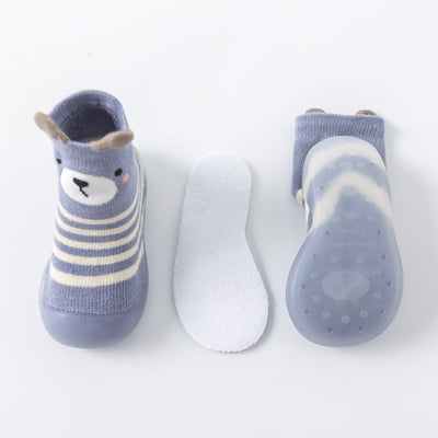 Calcetines Zapato Antideslizante de Tubo Medio para Bebés y Niños Pequeños - Image 23