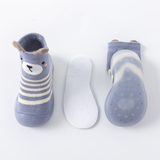 Calcetines Zapato Antideslizante de Tubo Medio para Bebés y Niños Pequeños - Image 23