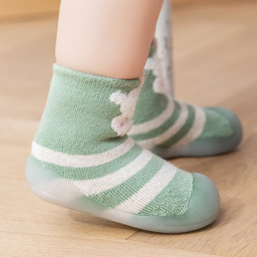 Calcetines Zapato Antideslizante de Tubo Medio para Bebés y Niños Pequeños - Image 27