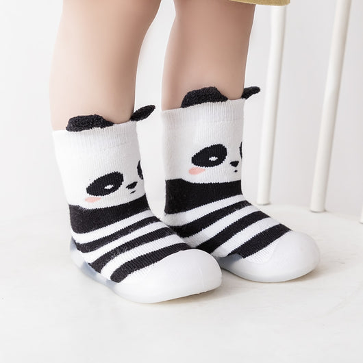 Calcetines Zapato Antideslizante de Tubo Medio para Bebés y Niños Pequeños - Image 29