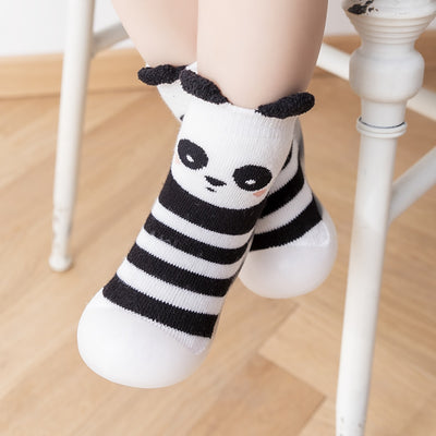 Calcetines Zapato Antideslizante de Tubo Medio para Bebés y Niños Pequeños - Image 30