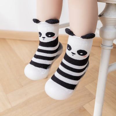 Calcetines Zapato Antideslizante de Tubo Medio para Bebés y Niños Pequeños - Image 32