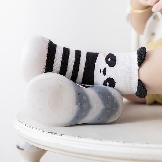 Calcetines Zapato Antideslizante de Tubo Medio para Bebés y Niños Pequeños - Image 33