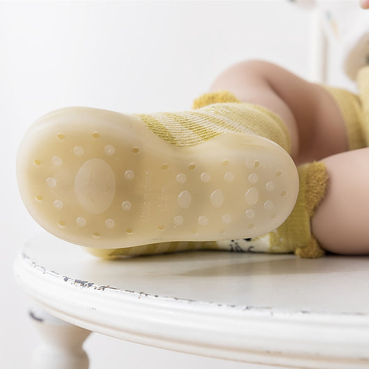 Calcetines Zapato Antideslizante de Tubo Medio para Bebés y Niños Pequeños - Image 34