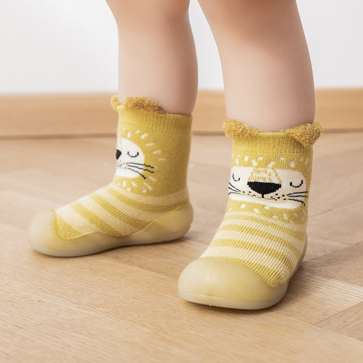 Calcetines Zapato Antideslizante de Tubo Medio para Bebés y Niños Pequeños - Image 37